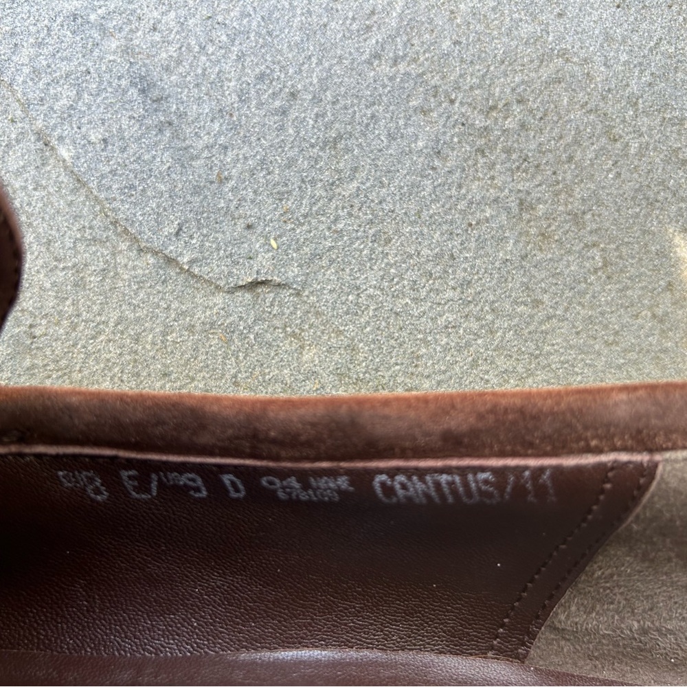 Bally - Suede Loafers, Chestnut Brown, Rubber Sole - Picture 5 of 7